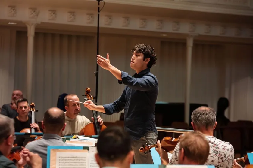 Glasgow City Halls, Rehearsal, BBC Scottish Symphony Orchestra