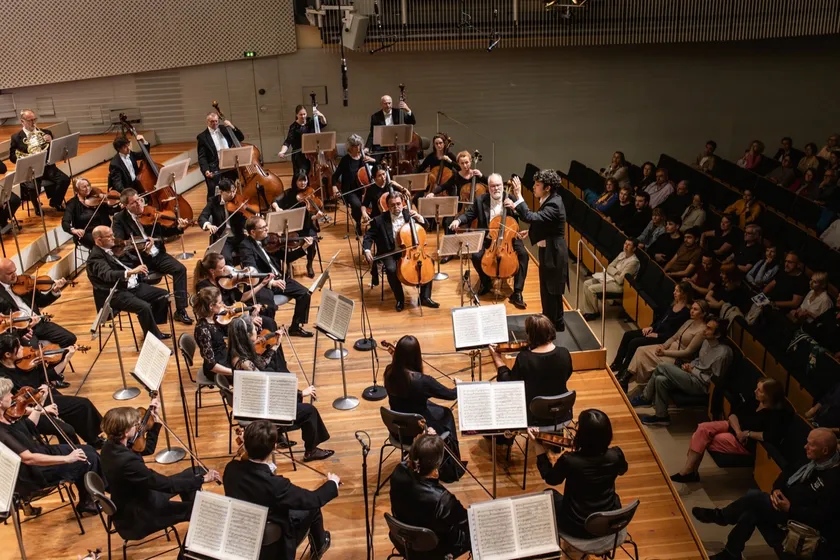 UdK großer Konzertsaal, crescendo festival 2026 - „Auf[er]stehen!", © Zuzanna Specjal